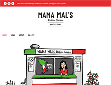 Tablet Screenshot of mamamals.com